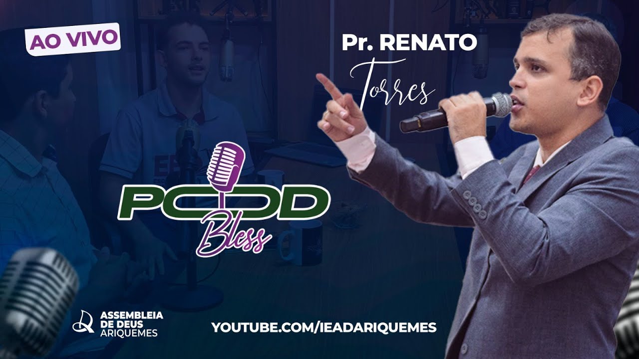 Pr. Renato Torres  | POD BLESS AO VIVO 31/03/2024 | IEADARI TV