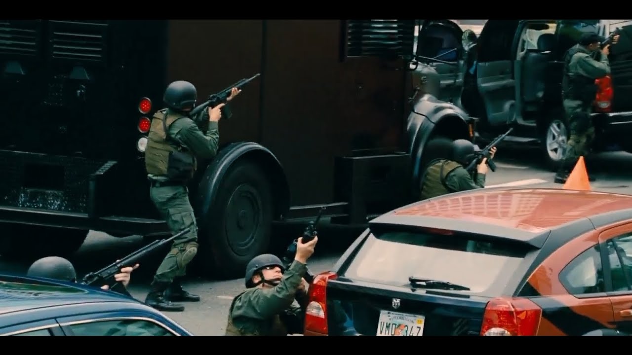 The Losers - Convoy Attack Scene (part 1)