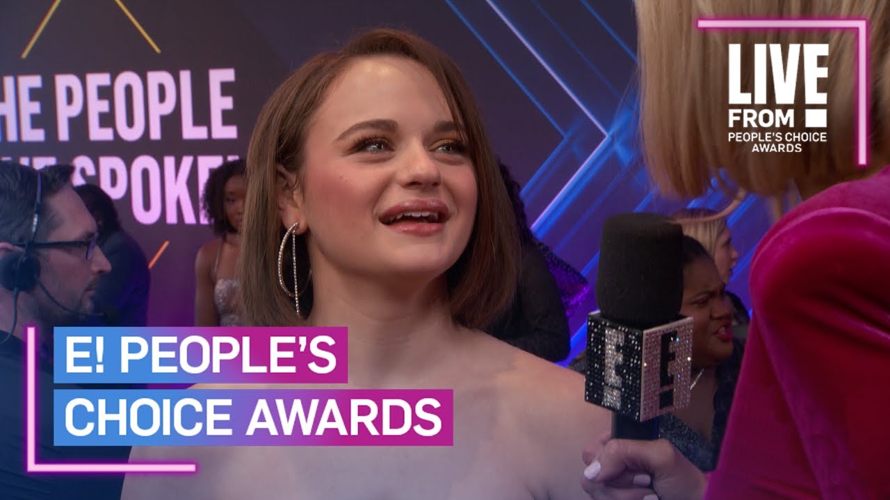 Joey King's Advice to Young Aspiring Actors Watching E! | E! People’s Choice Awards