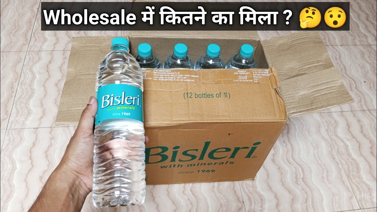 Bisleri water 12 bottles of 1 ltr pack