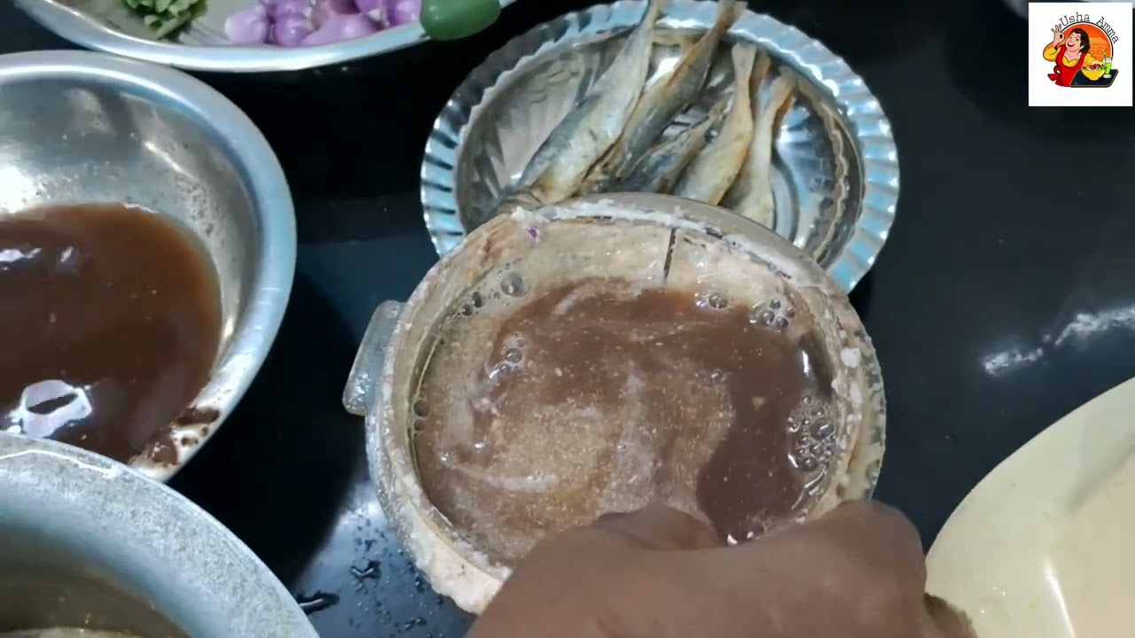 கருவாடு குழம்பு கருப்பு உளுத்து சோறு | திருநெல்வேலி ஸபெஷல் | USHA AMMA 2025
