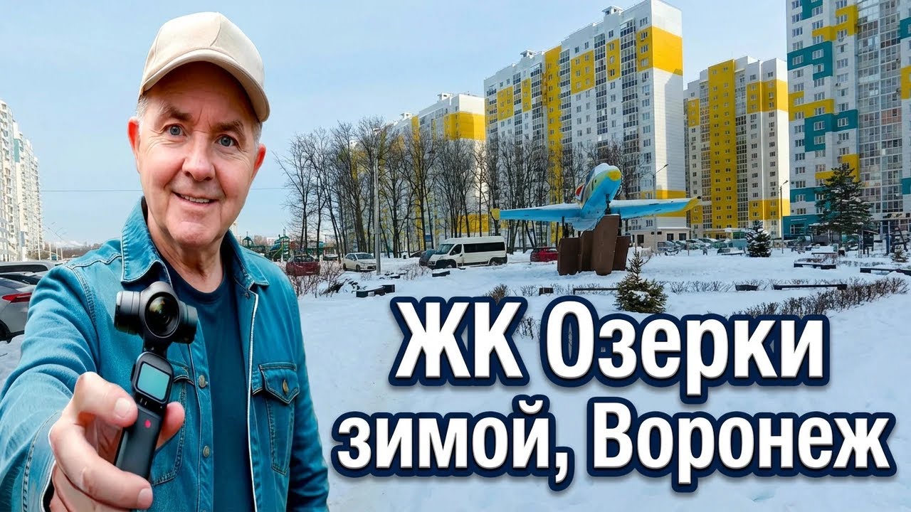 ЖК Озерки зимой, Воронеж 06 02 26г