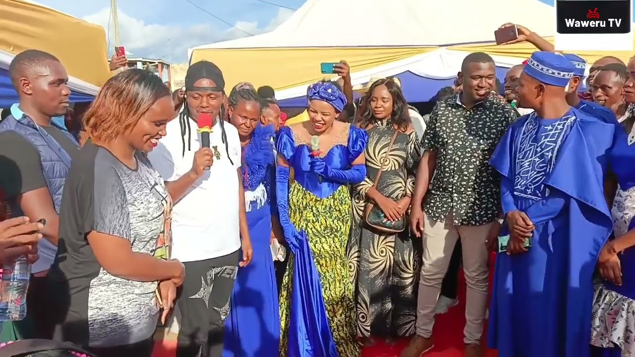 FOR THE FIRST TIME SEE HOW MAIMA KITHUNGO RAHA ARRIVED AT NDEKE YA MUTHANGA's EVENT