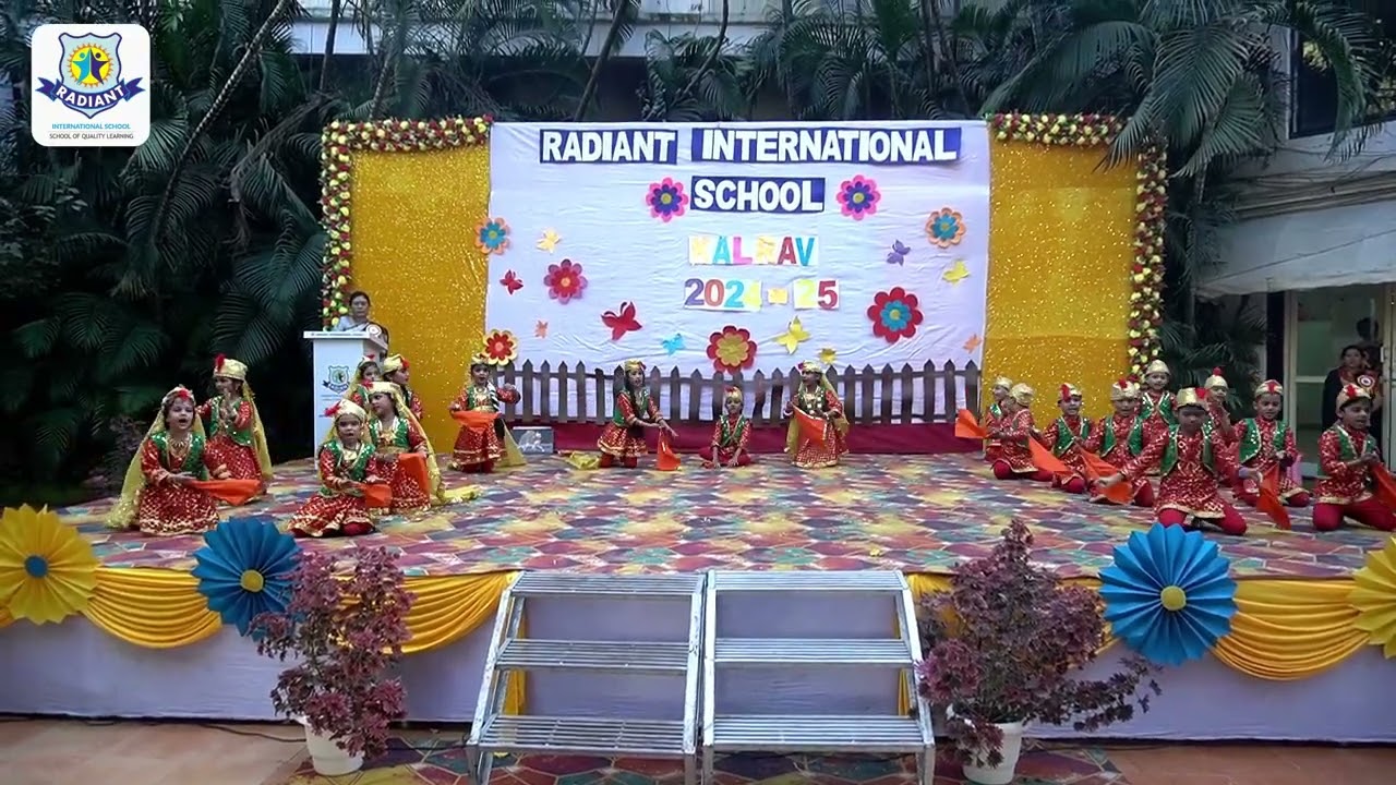 Energetic Qawwali Dance Performance | Kalrav 2024 | Annual Function | Radiant International School