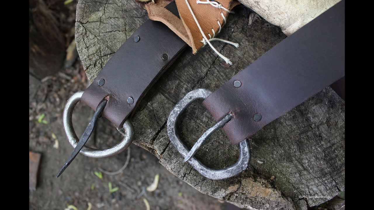 Forging Medieval Belt Buckles