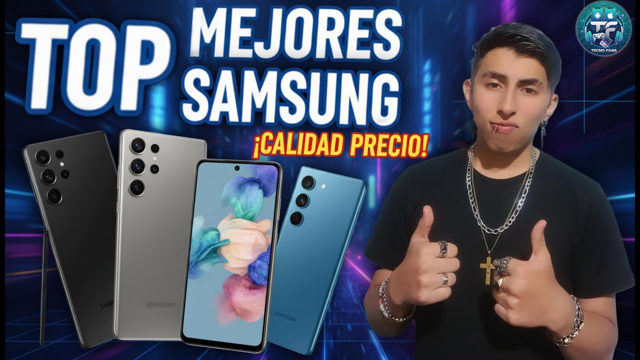 📱Los MEJORES TELÉFONOS SAMSUNG CALIDAD PRECIO Que Debes Comprar