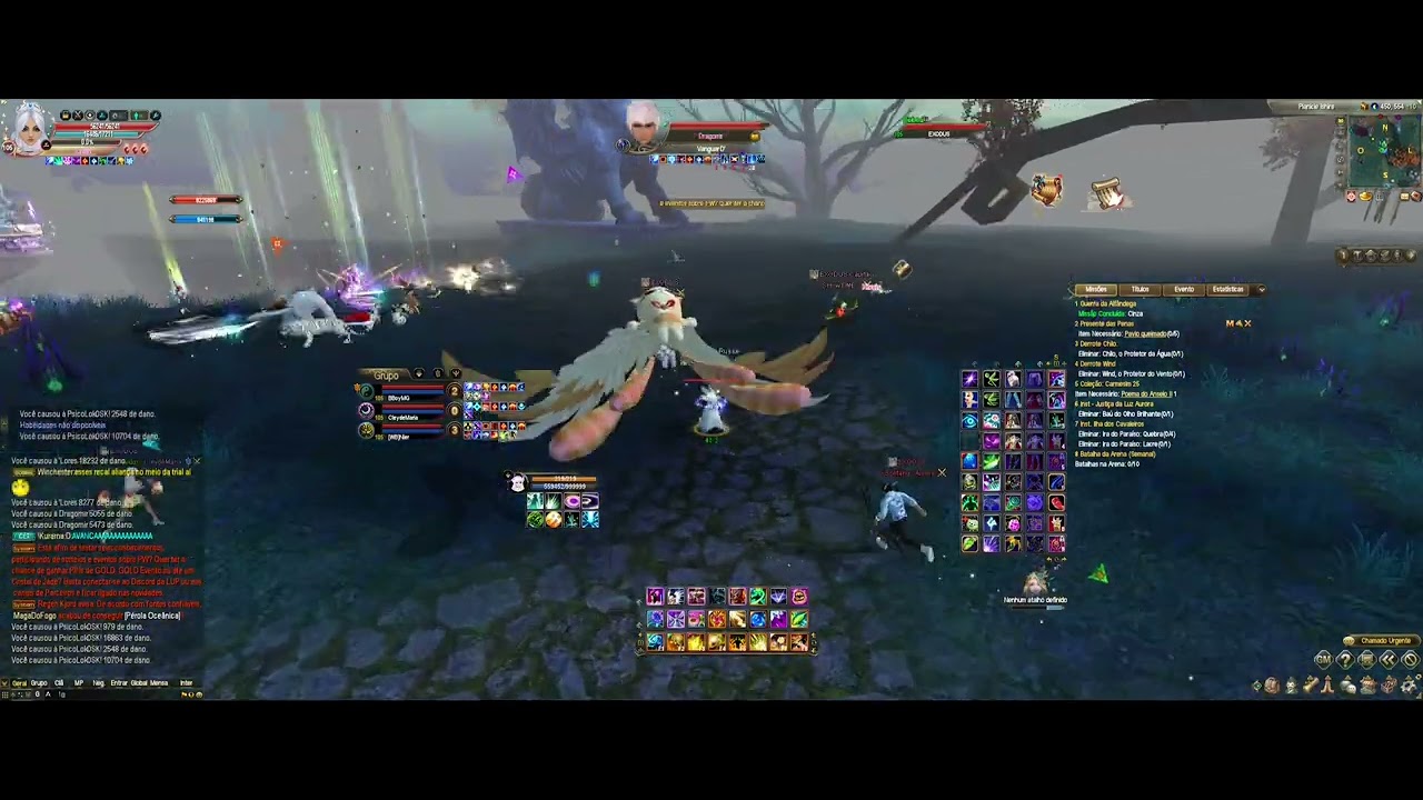 [PWBR] pvp - Ms suporte ataca novamente! Rs...