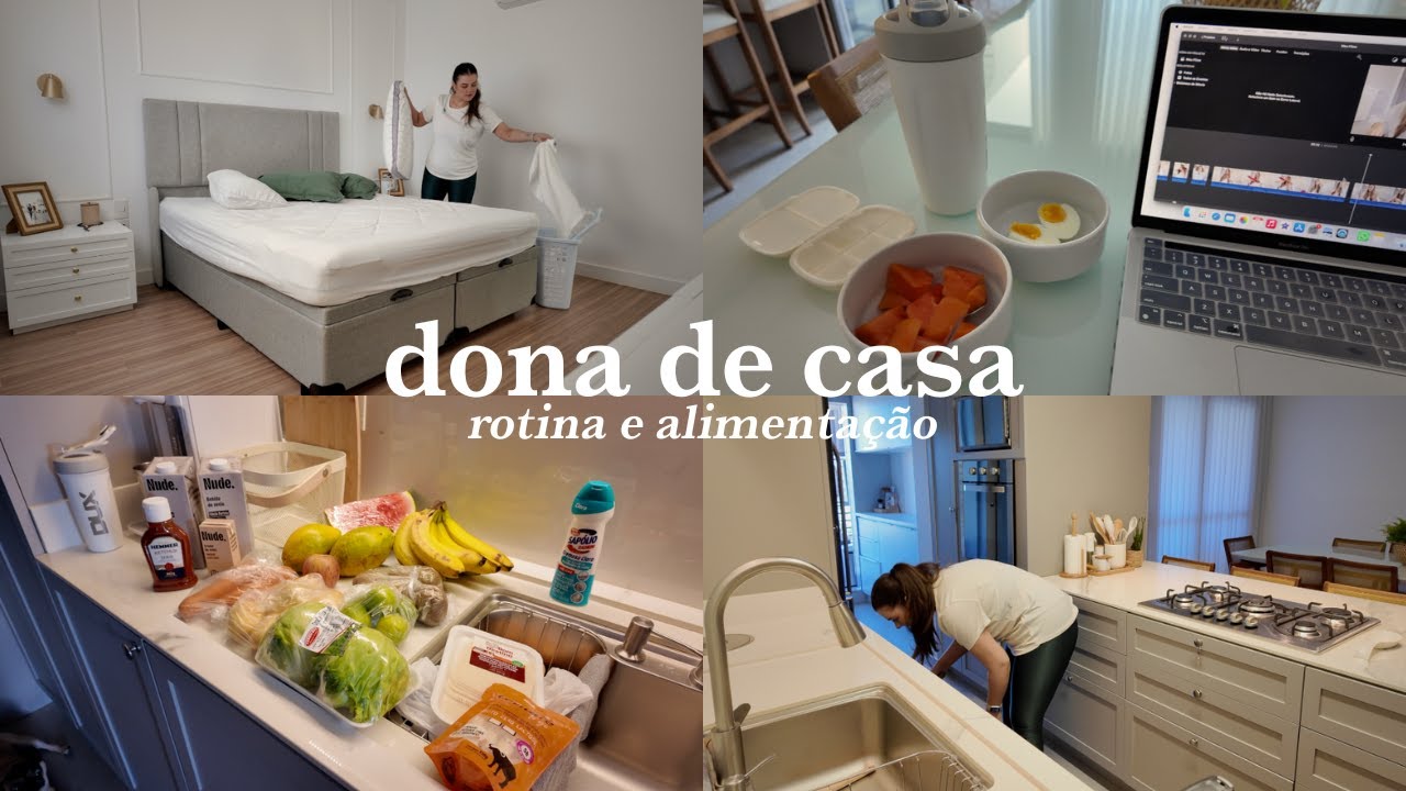 Cuidando do lar, propósito de oração, de volta aos treinos, minha nova alimentação