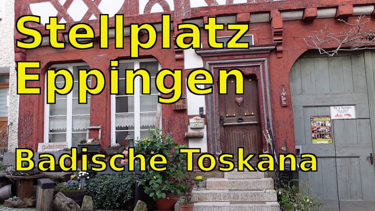 Stellplatz Eppingen im Kraichgau. Land der 1000 H&uuml;gel