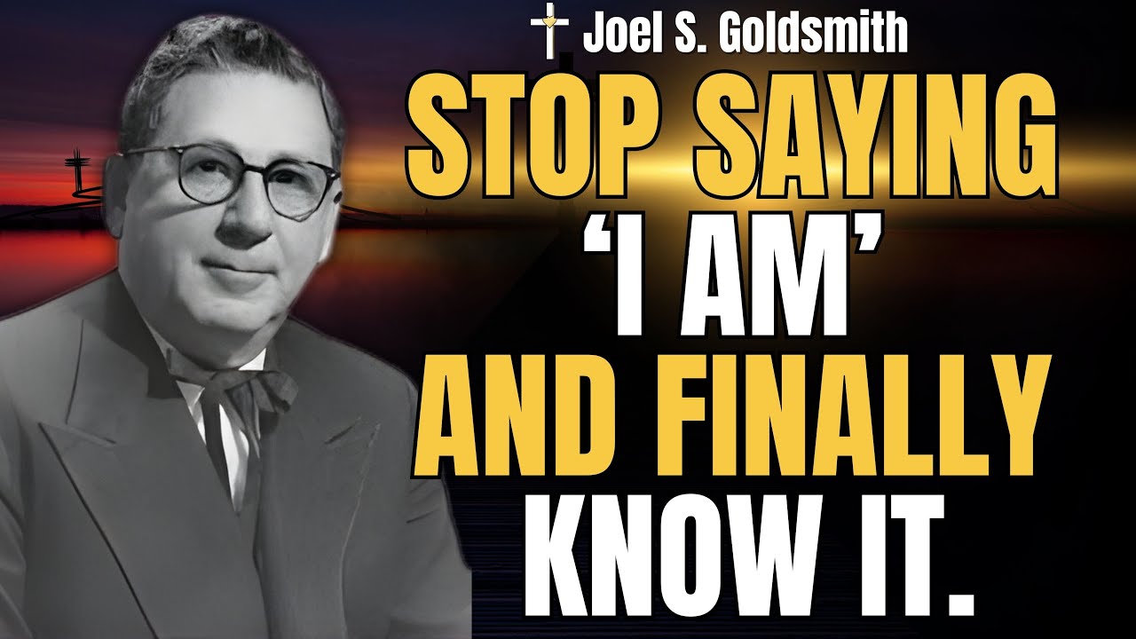 Stop Using “I AM” as a Tool—Discover the SACRED STILLNESS Behind It | Joel S. Goldsmith