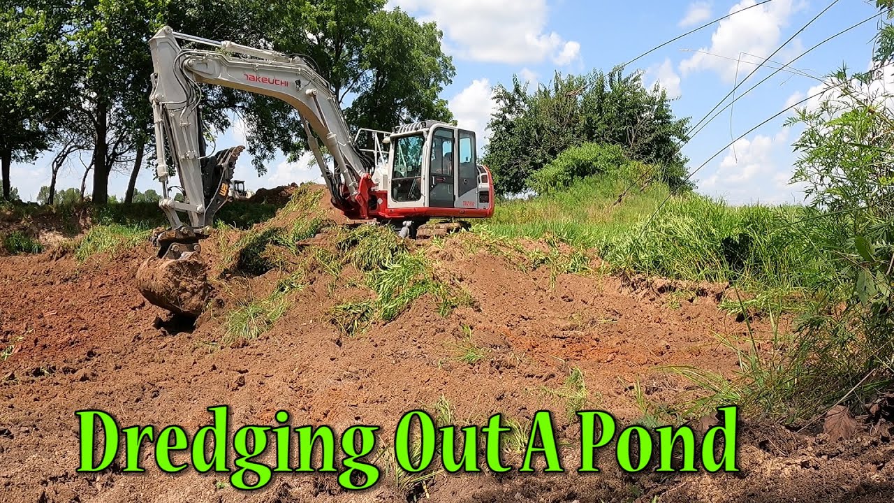 Dredging Out A Pond With The Takeuchi TB2150