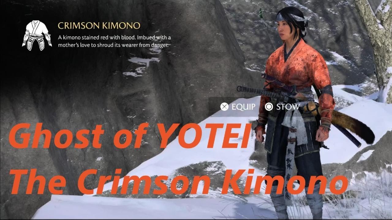 Ghost of YOTEI - The crimson kimono