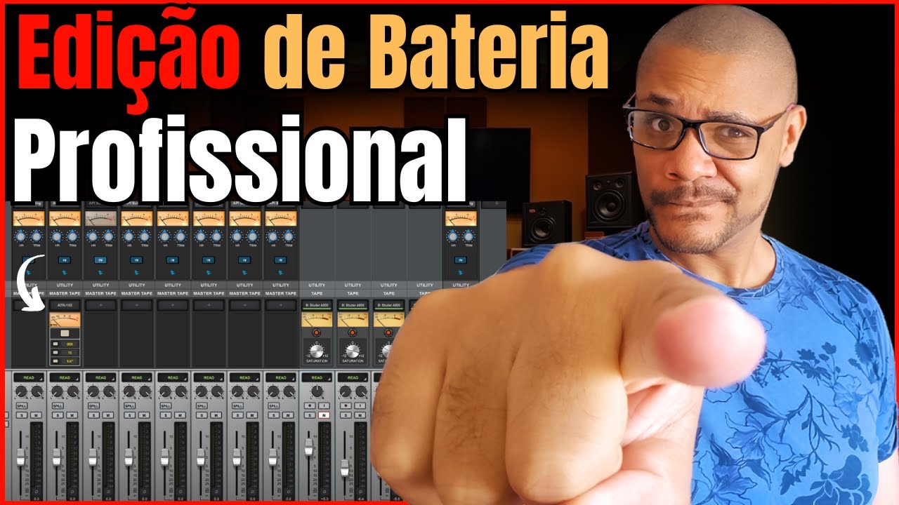 Edição de Bateria | Como Finalizar a Edição de Bateria e Deixar Pronta pra Mixagem - Parte 2