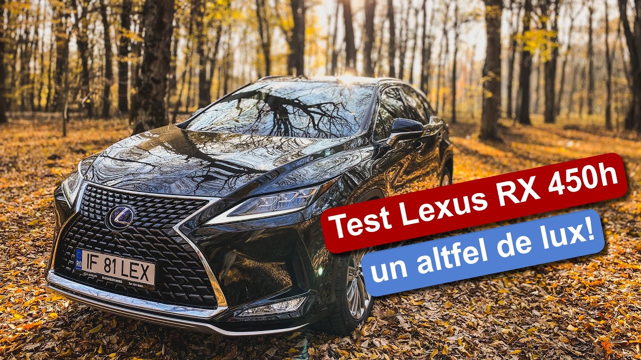 Test Lexus RX 450h: mai luxos decât un BMW X5?