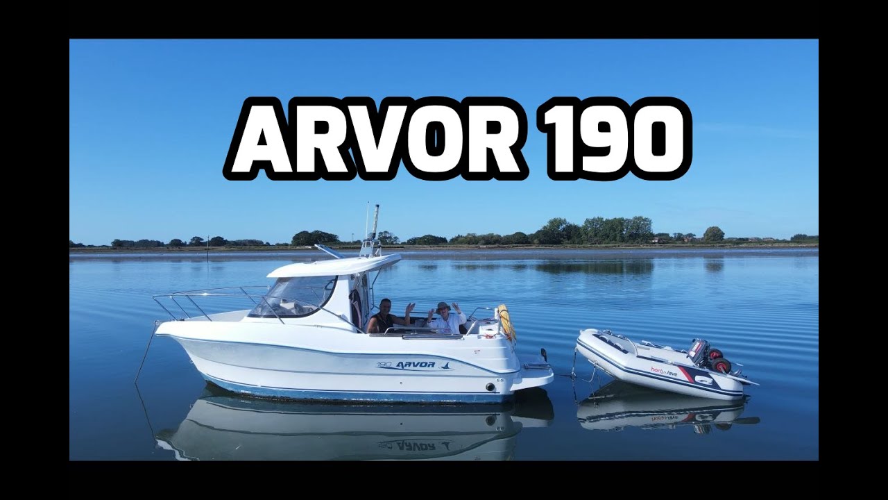 Sunny days out on the Arvor 190
