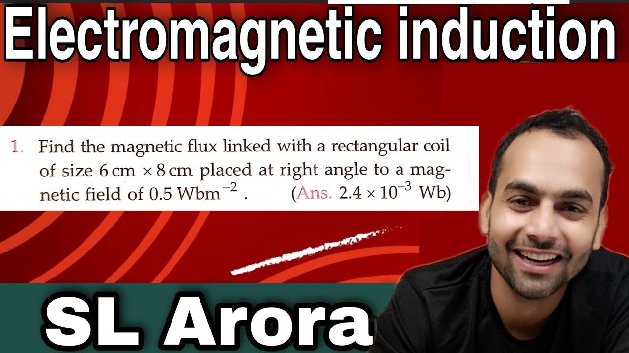 Pfp-1 Electromagnetic Induction (EMI) Numericals from Sl arora 12th physics based on magnetic flux
