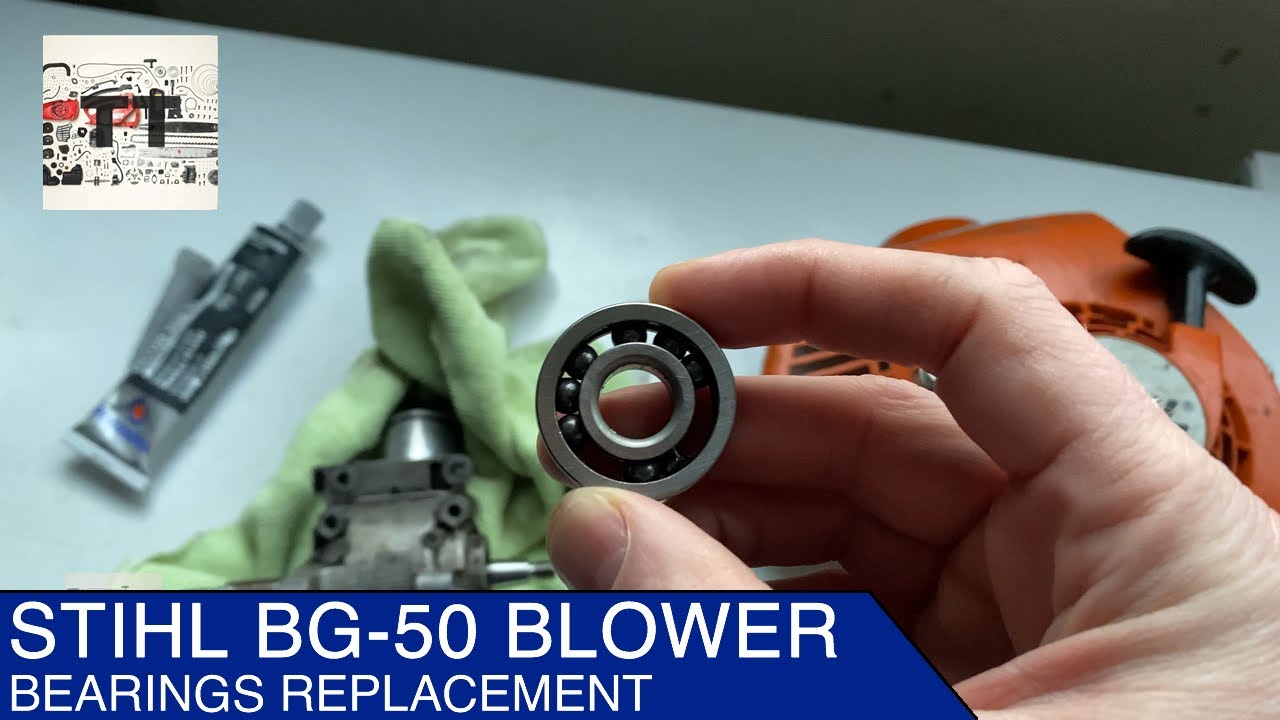 Stihl BG50 Leaf Blower Bearing Replacement | Repairs