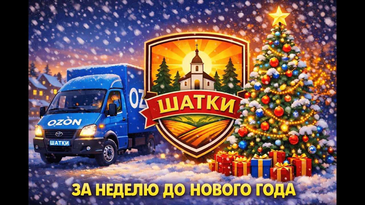 Вожу заказы в OZON за неделю до нового года