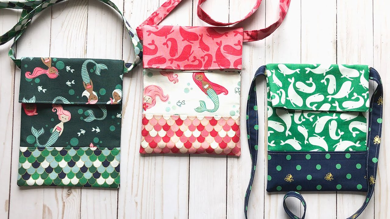Sew a simple sling tote free pattern from Ameroonie Designs