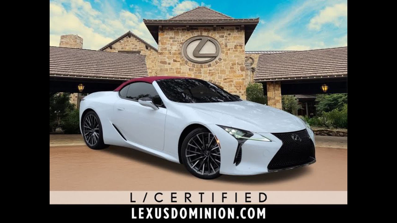 2024 Lexus LC LC 500 Dominion, San Antonio, Boerne, Balcones Heights, Cross Mountain TX
