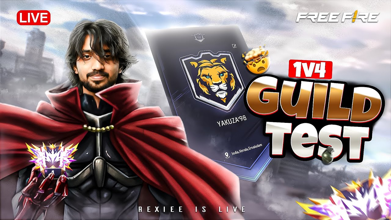 GUILD TEST 4V4 CUSTOMS COME AND JOIN.........