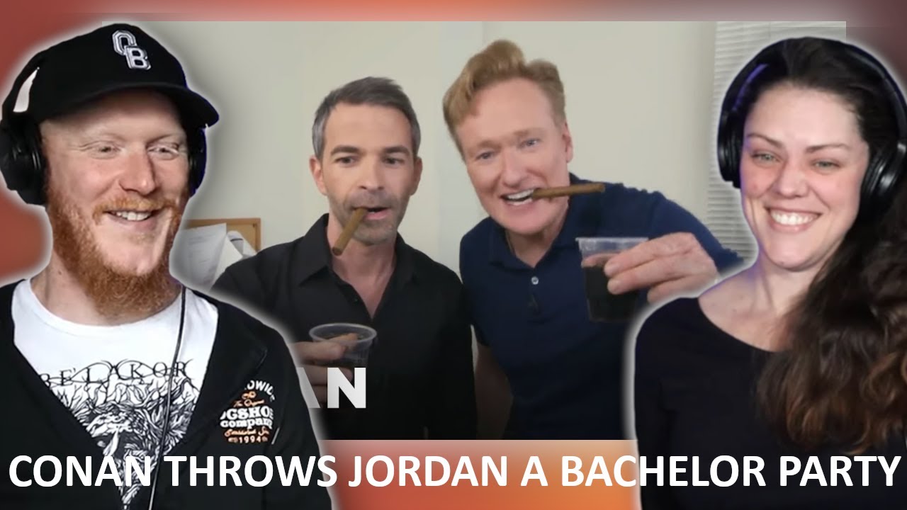 Conan Throws Jordan Schlansky A Bachelor Party REACTION | OB DAVE REACTS