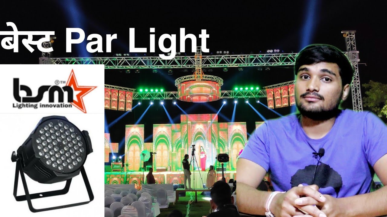 Best LED Par - BSM X1 - RGB DJ Multicolour Lights