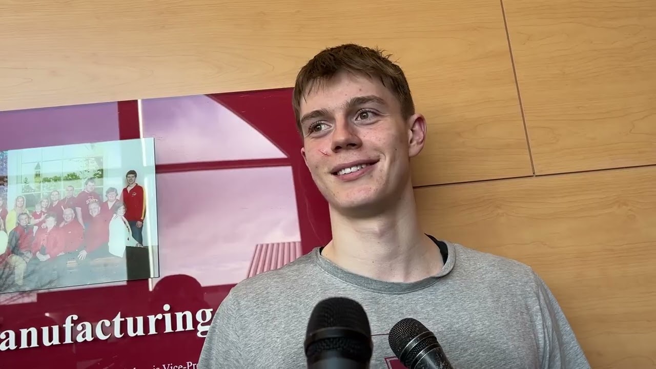 Dominykas Pleta Media Availability - Iowa State Men's Basketball - February 19, 2026