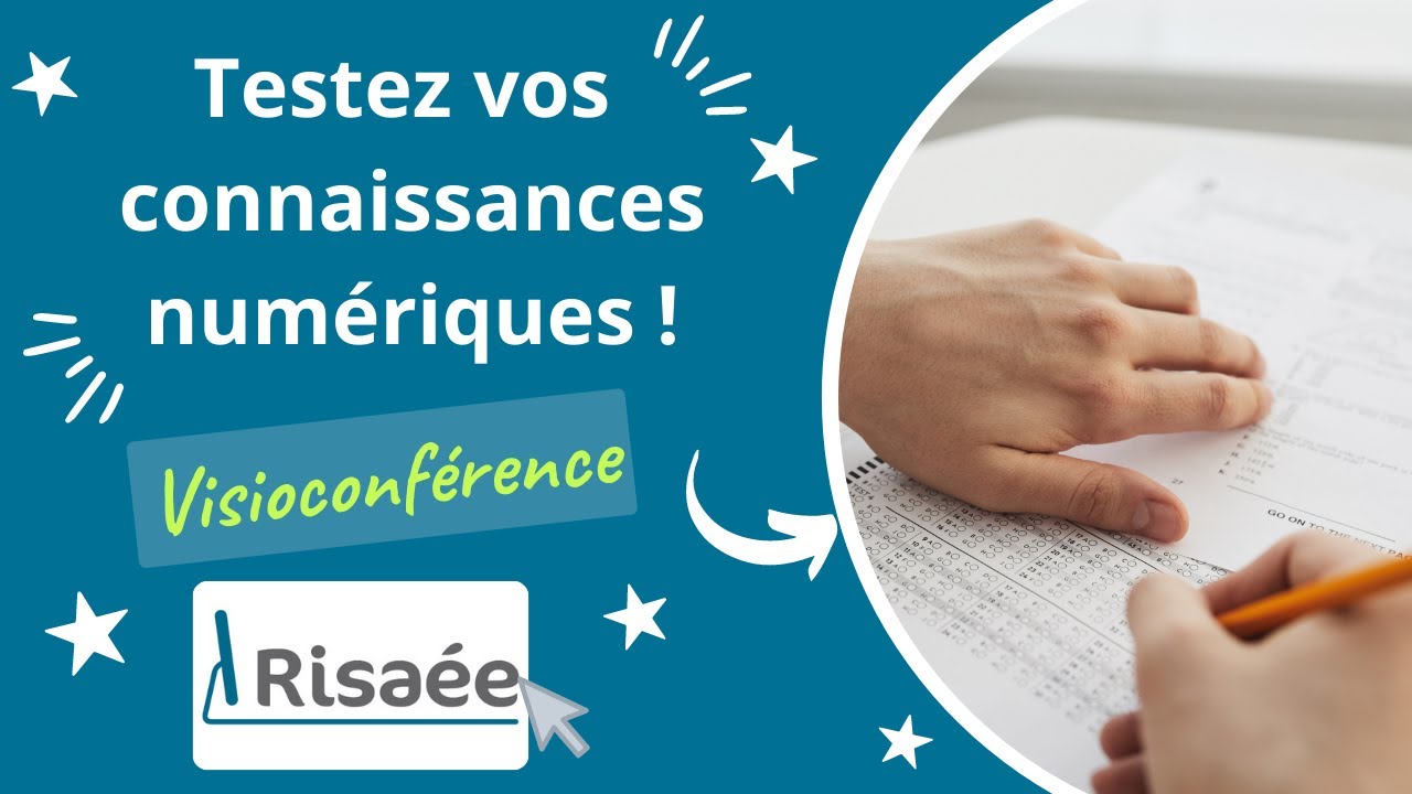 Visioconférence -Testez vos connaissances numériques !