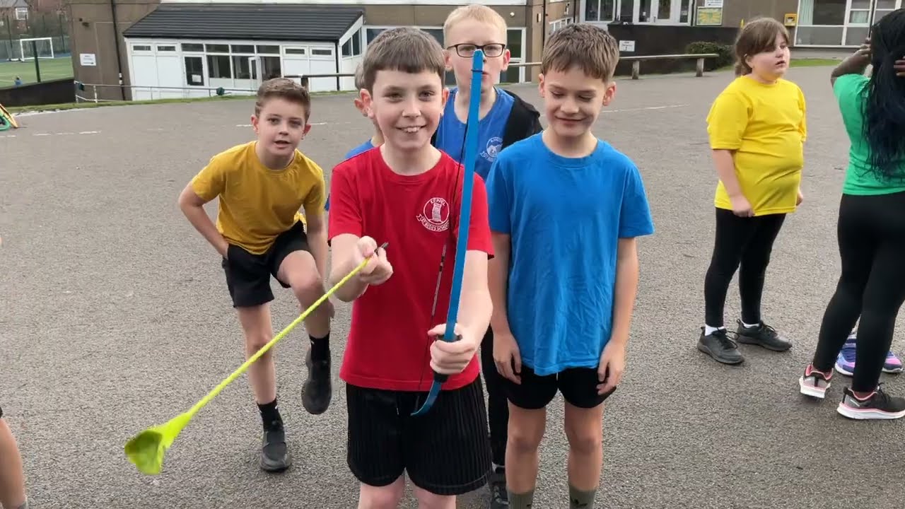 Biathlon Training in Class 8