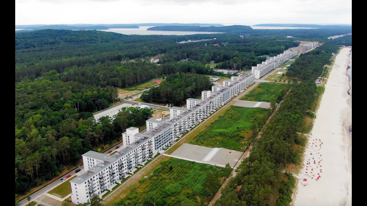 Prora 2020 - Ruine mit Meerblick - 4K