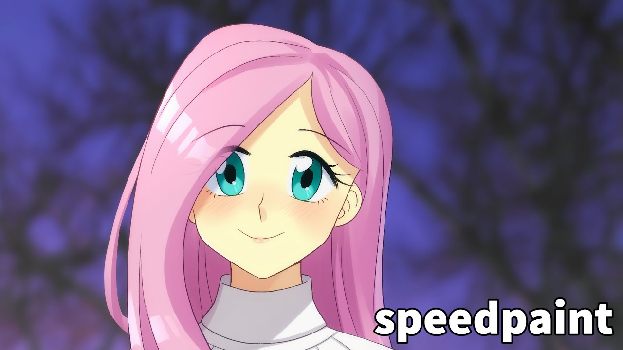 【speedpaint】Fluttershy (Valentine's day 2023)