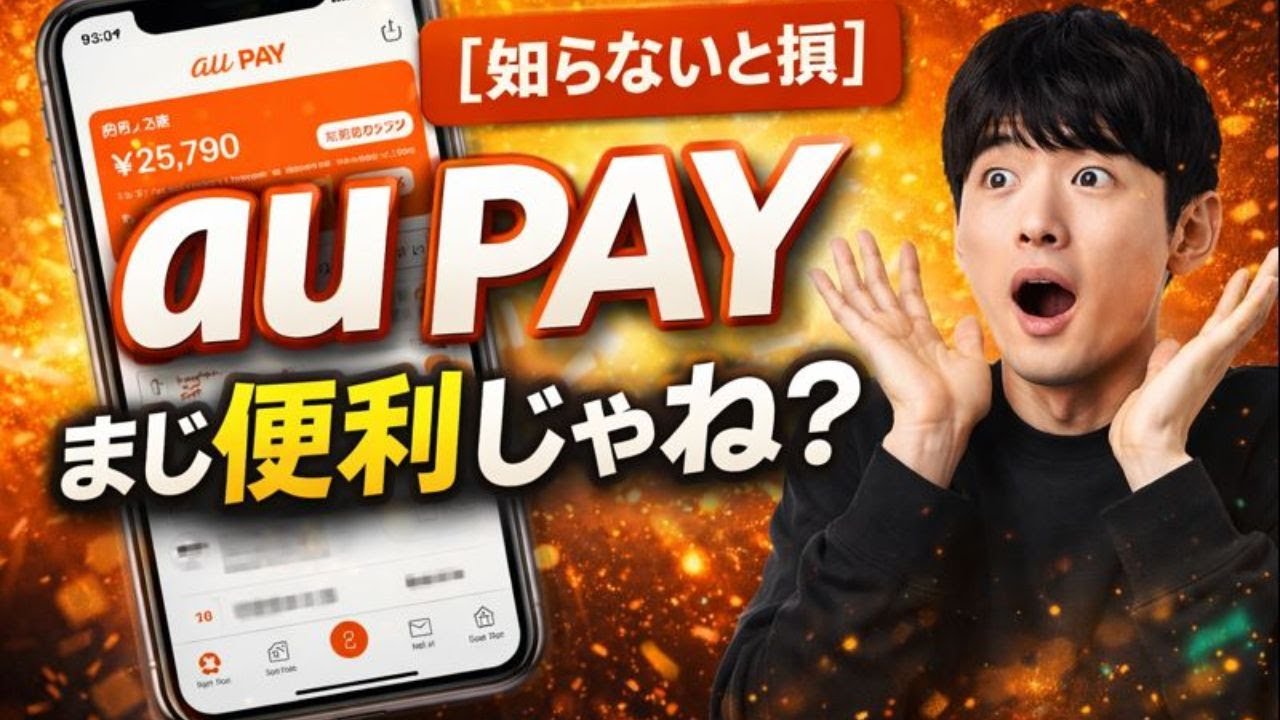 【知らないと損】au PAYの裏ワザ的活用術3選