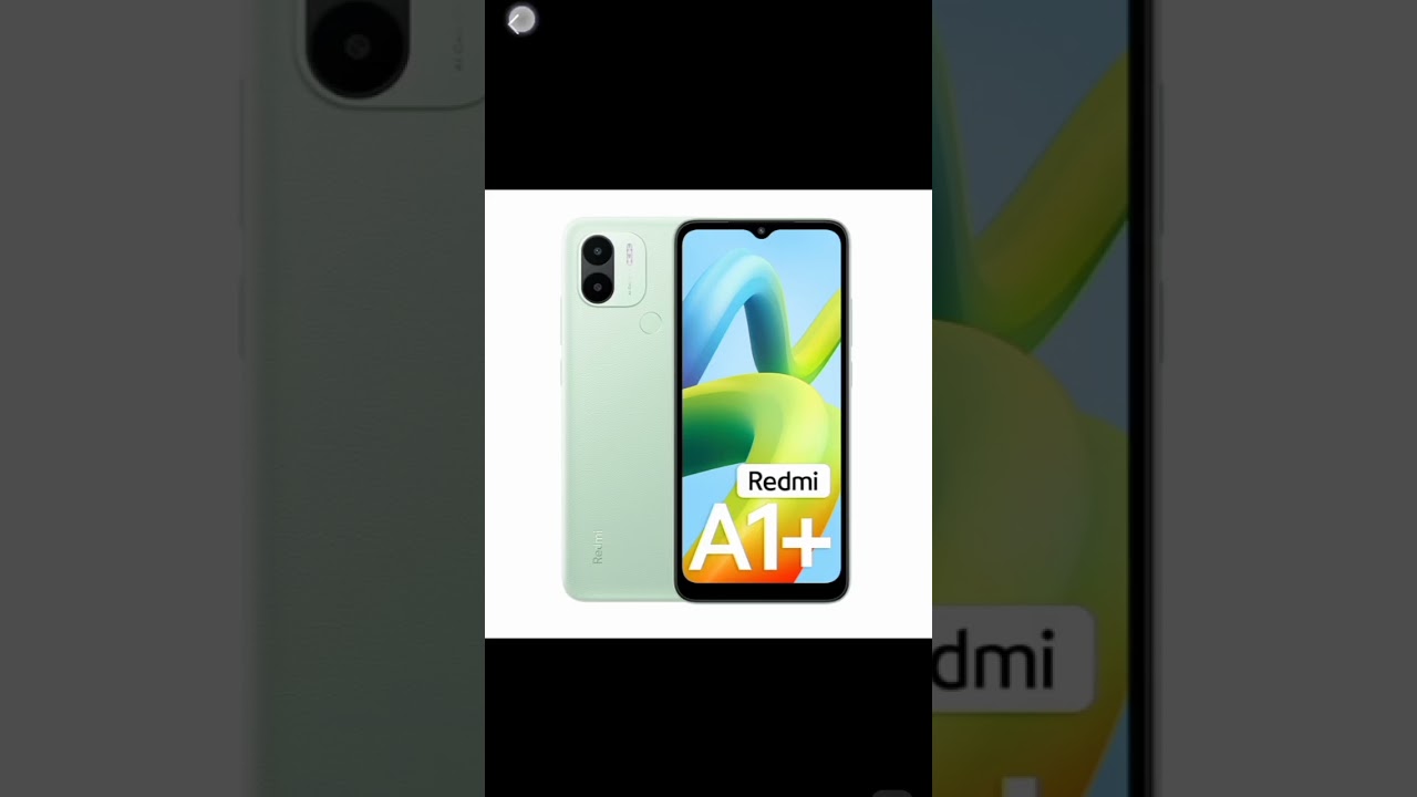 Redmi A1+ With fingerprint sensor  New Launch #subscribe 💜