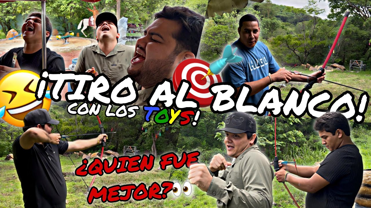 TIRO AL BLANCO CON LOS TOYS QUIEN FUE MEJOR?(CONEJO TOYS)