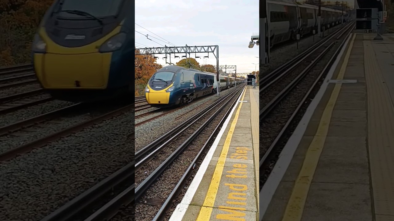 🚅🚀 High Speed Trains in London #highspeedtrain #london  #avantiwestcoast #shorts