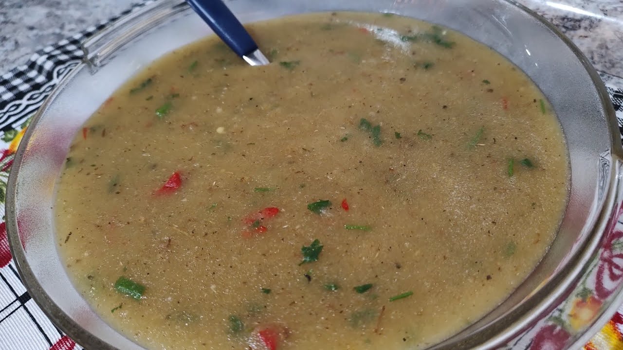 Tem sobra de caldo de carne faça um delicioso pirão...😋🍽️