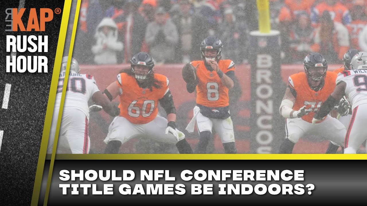 REKAP ® Rush Hour 🚗: Should NFL Conference Title games be played at neutral site & indoors?