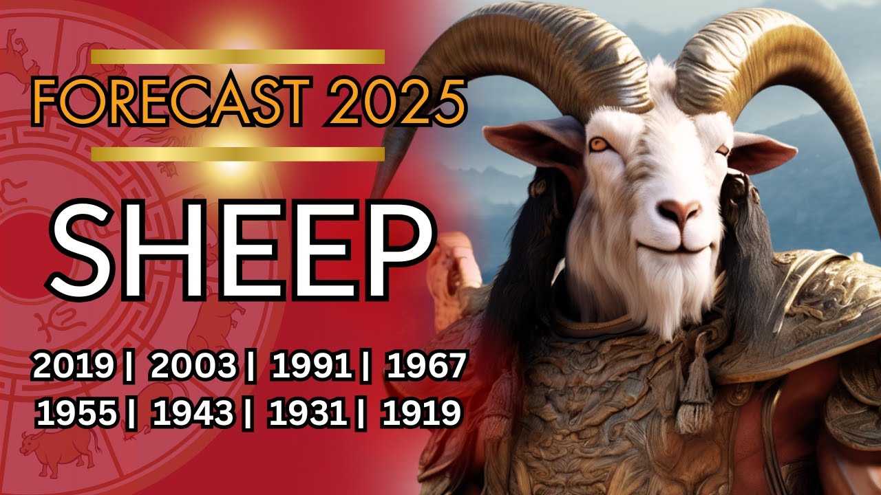GOAT/SHEEP/RAM 2025 Chinese Zodiac Predictions | Chinese Horoscope