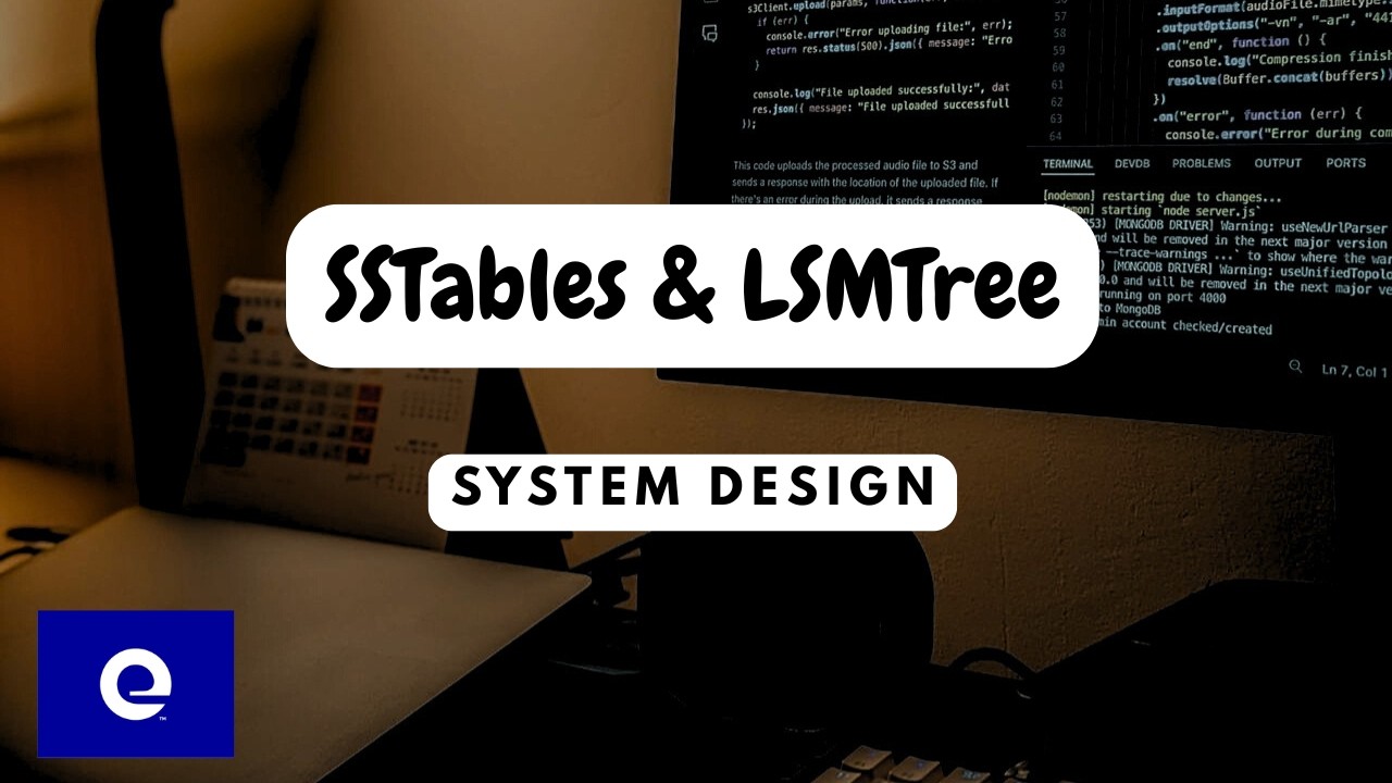 Expedia SDE-3 explains SSTables & LSM Trees