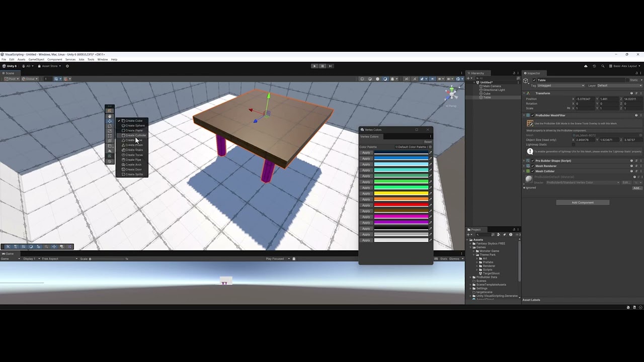 Unity 6 probuilder update
