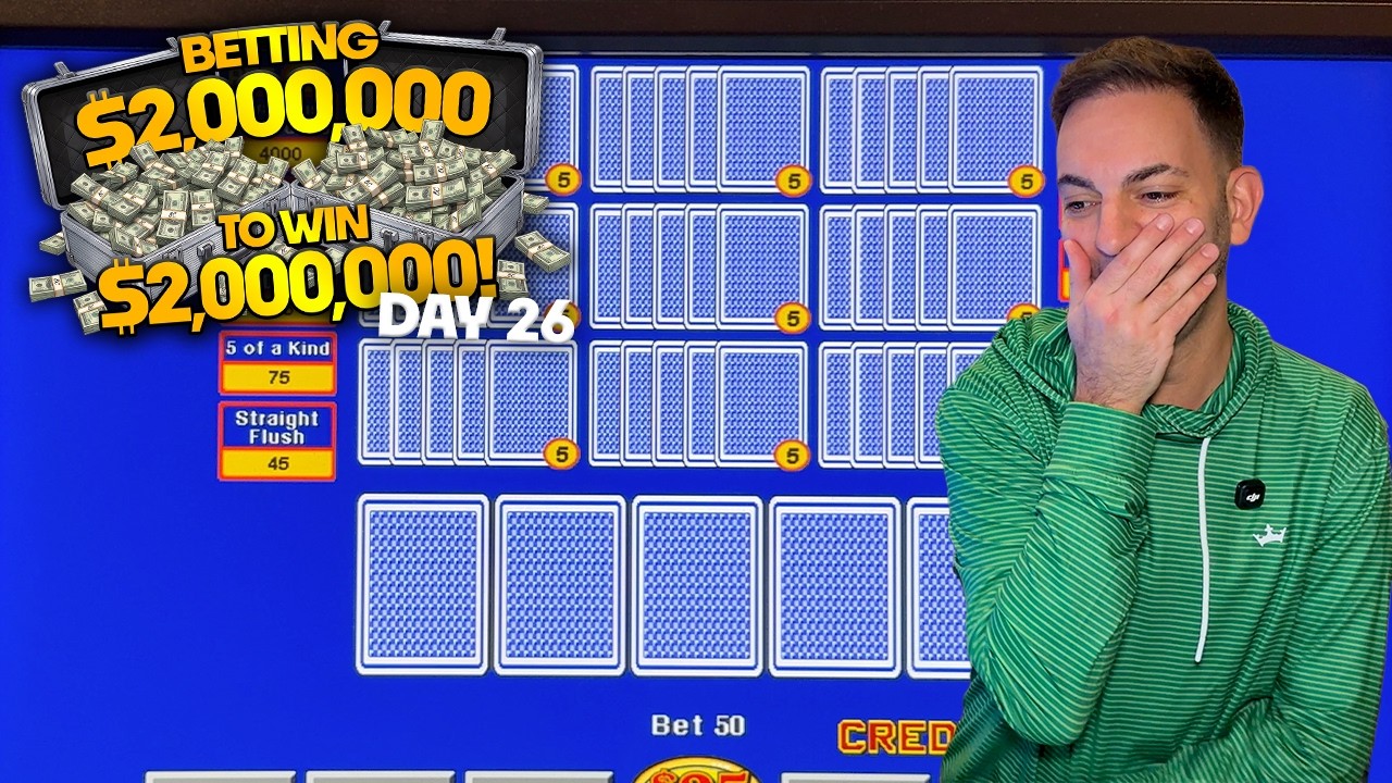 Ещё! Покер! &clubs;️ День 26: Ставим $2 млн, чтобы ВЫИГРАТЬ $2 млн