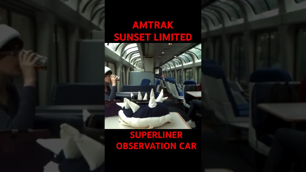 Amtrak Sunset Limited Superliner Observation Car