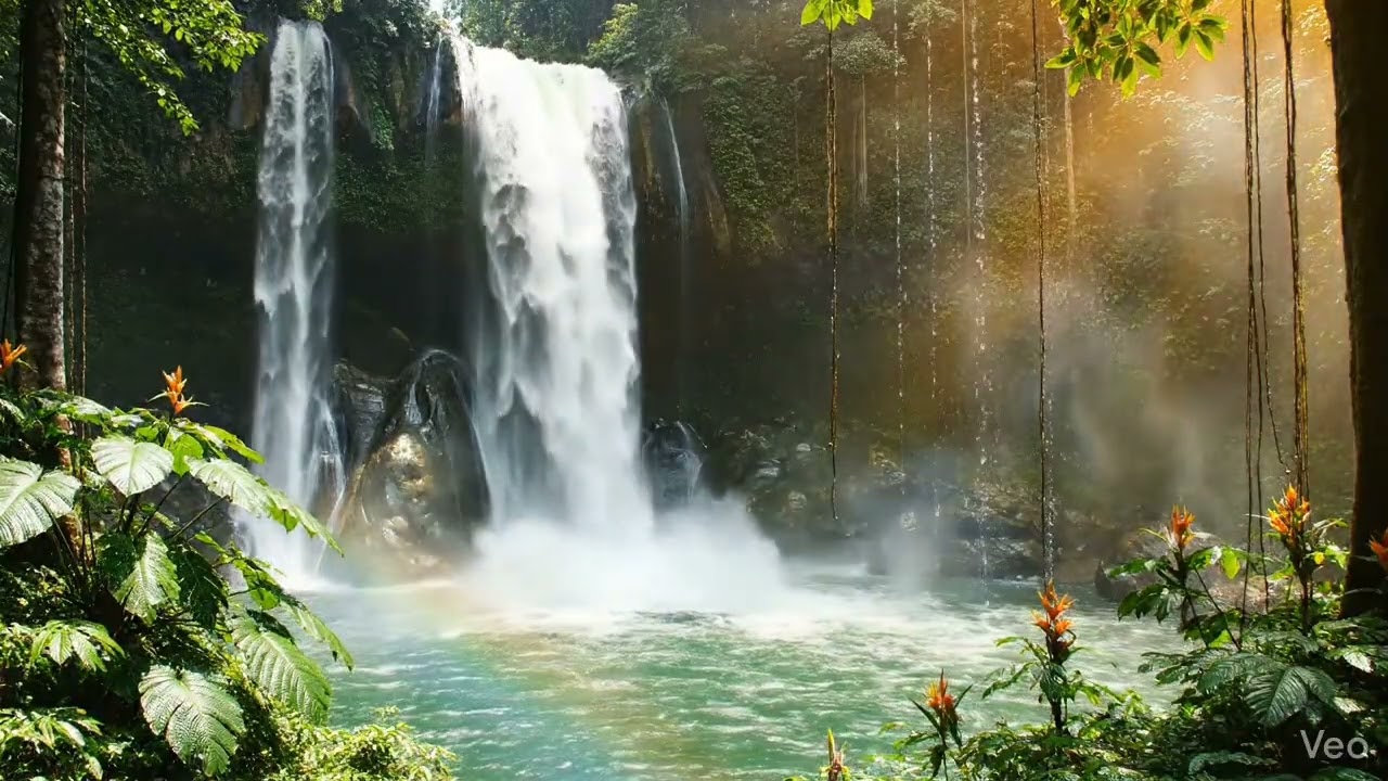 15 MINUTES OF RELAXING WATERFALLS LOOP 