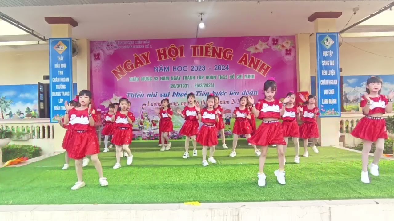 Văn nghệ chào mừng 26-3 TH Lương Phong số 1
