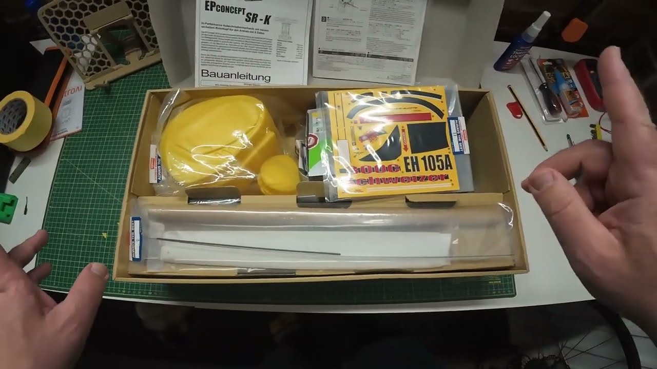 Unboxing My First RC Helicopter Kit | Beginner’s Build Journey