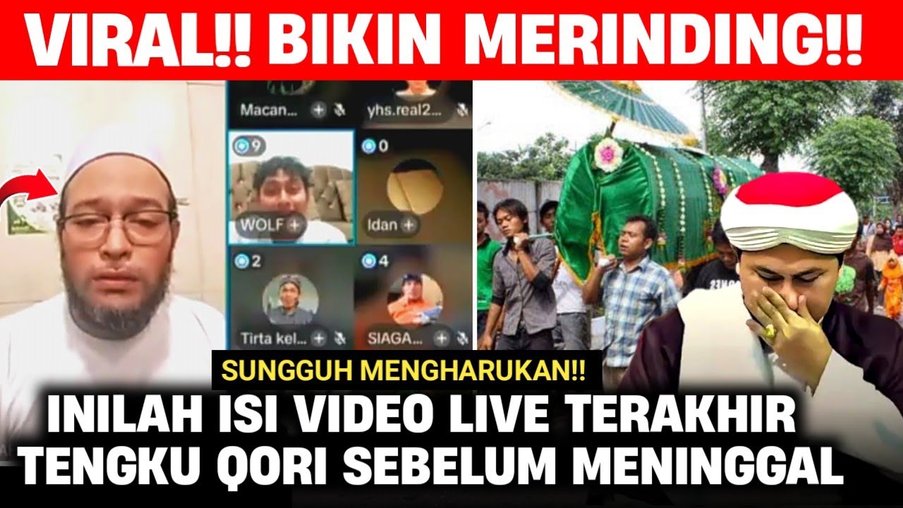 🔴KYAI IMAD TERKEJUT!! TENGKU QORI SEMPET UCAPKAN INI PADA KYAI IMAD DI LIVE TERAKHIRNYA