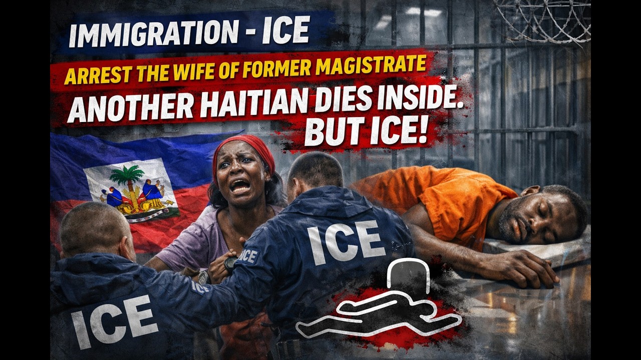 IMIGRASYON   ICE FOUKE MADANM YON  ANSYEN  MAJISTRA , YON LÒT AYISYEN MOURI NAN  MEN ICE