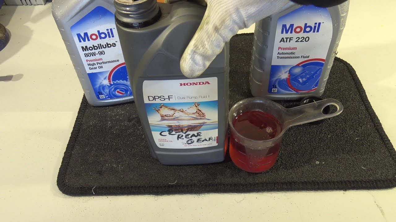 What is  Honda CR-V rear differential oil. DPS-F dual pump fluid II