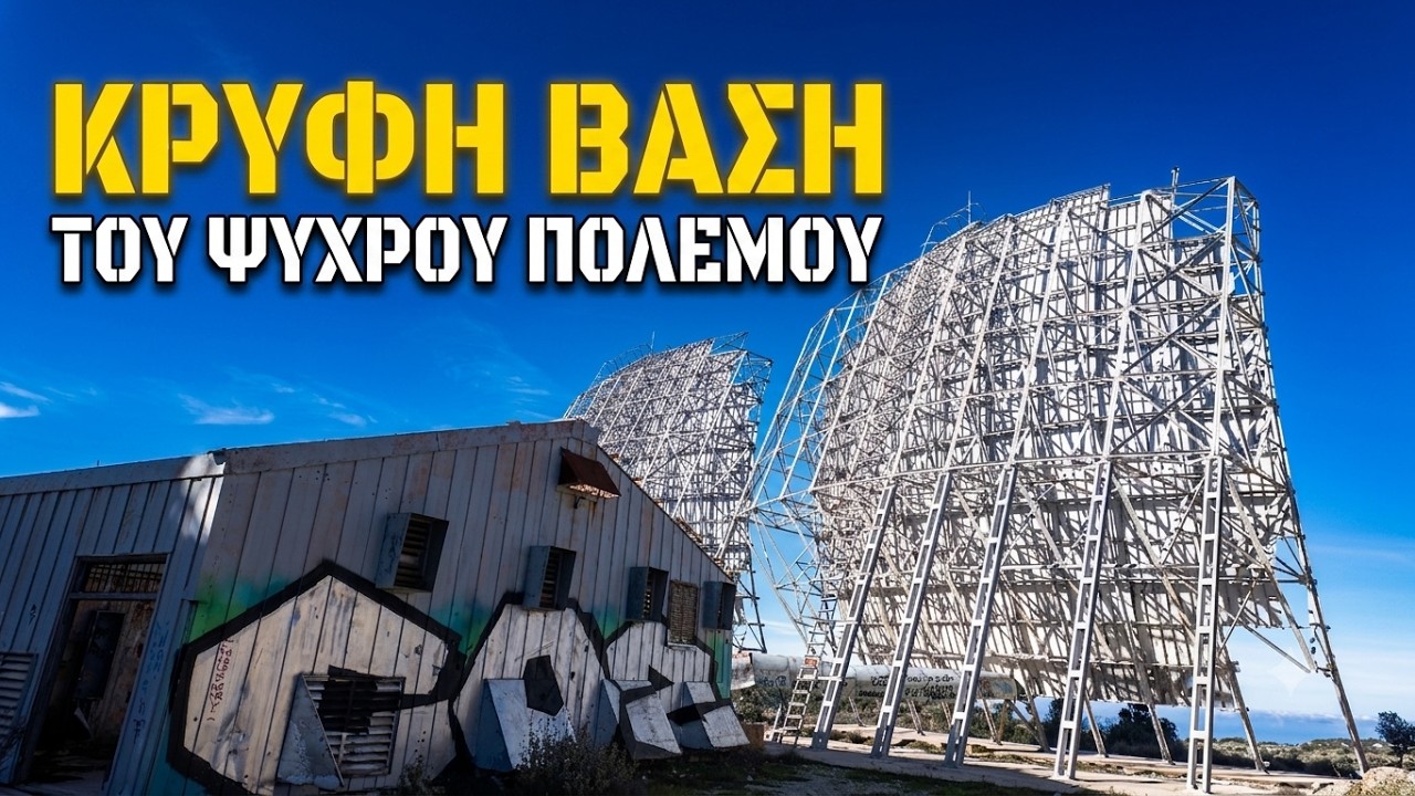 Η εγκαταλελειμμένη βάση των ΗΠΑ στη Λευκάδα: Ένα μνημείο του Ψυχρού Πολέμου! 📡🛰️